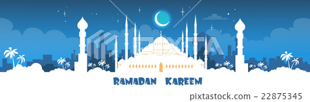Ramadan Kareem Muslim Religion Holy Month Banner 22875345