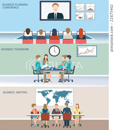 Business meeting dasign. 22875402