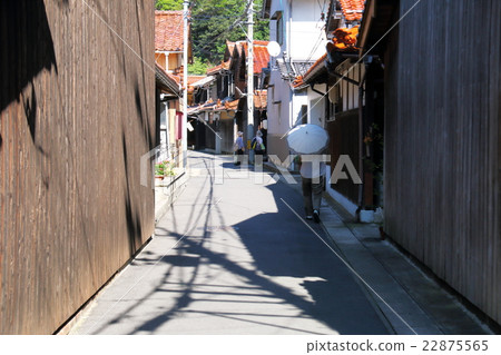 Fishing village landscape ---- Sagiura (Shimane peninsula) 22875565