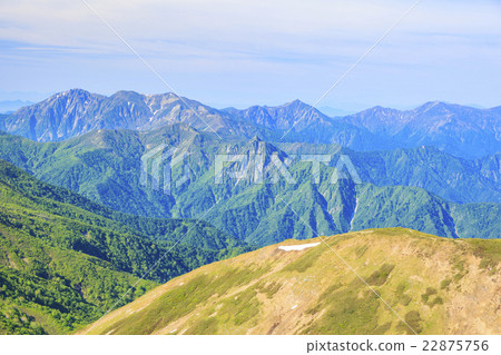 從白山山（向水上市）新潟縣南魚沼市觀察 22875756