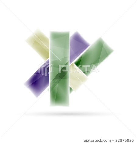 Blank colorful stripes. Business geometric style 22876086