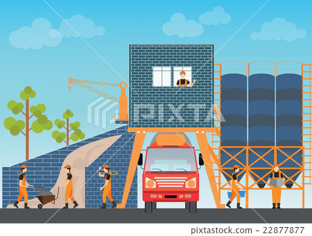 Industrial Cement Processing Plant factory2 22877877