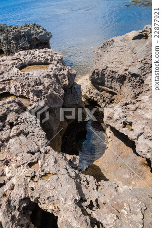 Volcanic rock coast in the Azure Window 22877921