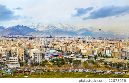 View of Tehran from the Azadi Tower View of Tehran from the Azadi Tower 22878956