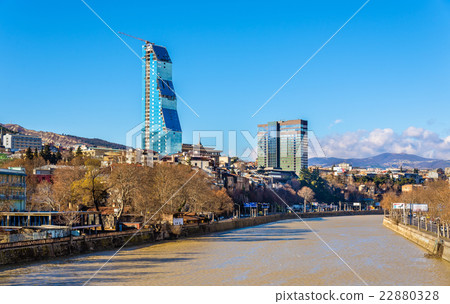 Tbilisi with the Kura River - Georgia Tbilisi with the Kura River - Georgia 22880328