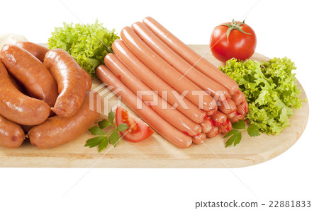 variety of sausages 22881833