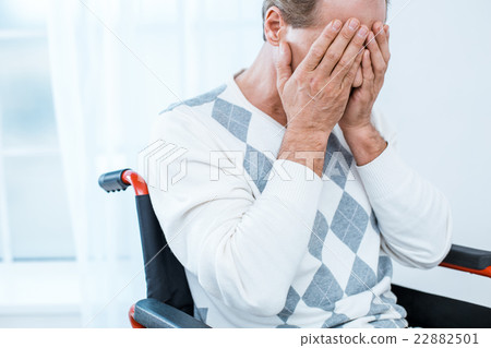 Concept for man on wheelchair 22882501