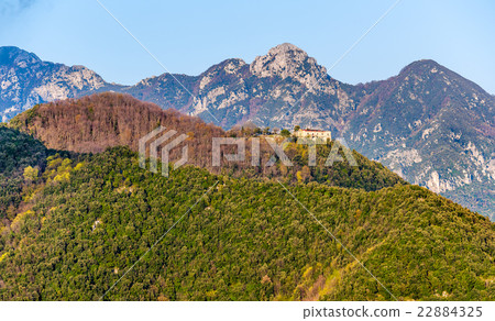 Lattari Mountains on Amalfi Coast Lattari Mountains on Amalfi Coast 22884325