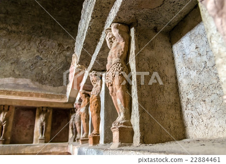 Interior of Stabian baths in Pompeii Interior of Stabian baths in Pompeii 22884461