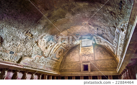 Interior of Stabian baths in Pompeii Interior of Stabian baths in Pompeii 22884464