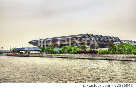 View of Suzhou railway station 22886048