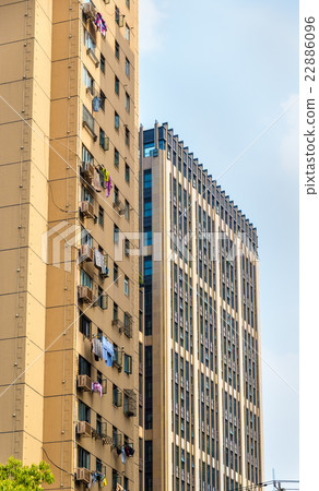 China apartment buildings in Shanghai 22886096