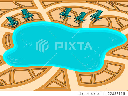 pool - Stock Illustration [22888116] - PIXTA