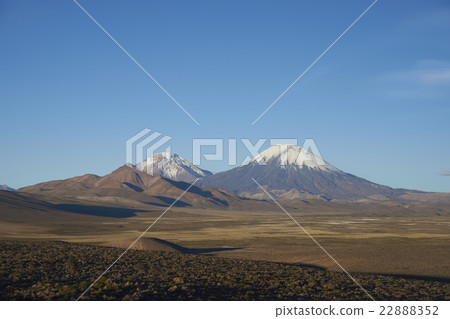 Volcanos on the Altiplano Volcanos on the Altiplano 22888352