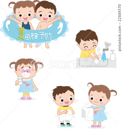 Children's summer cold prevention 22889370