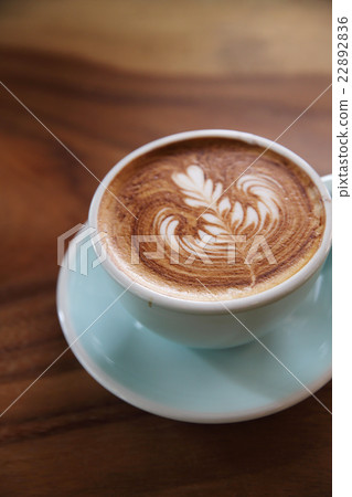 A cup of cappuccino coffee 22892836