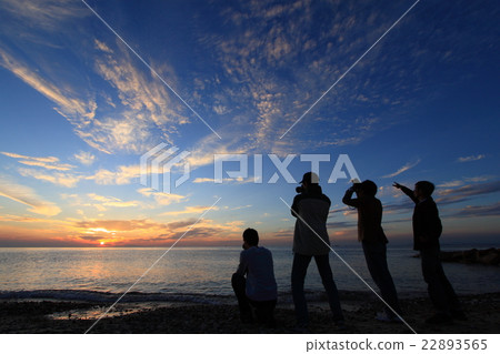 Sunset in the Seto Inland Sea 22893565