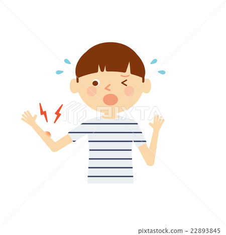 Insect bites Child illustration Insect bites Child illustration 22893845