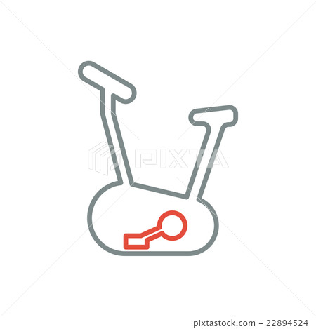 Bike line icon for your design 22894524