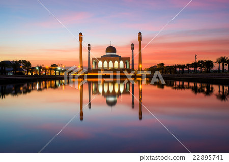 The Central Mosque of Songkla in Thailand 22895741