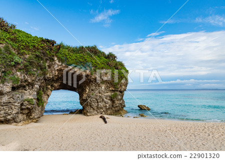 沖繩縣宮古島的沙灘 沖繩縣宮古島的沙灘 22901320