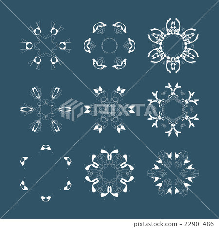Snowflake pattern Snowflake pattern 22901486