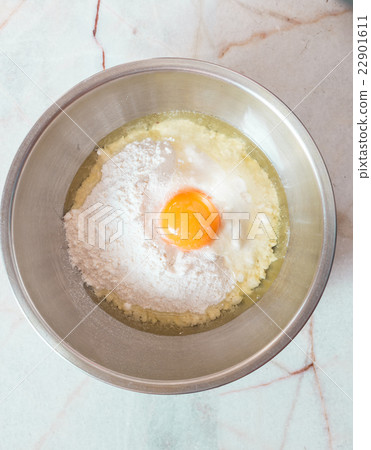 Eggs, flour and butter Eggs, flour and butter 22901611