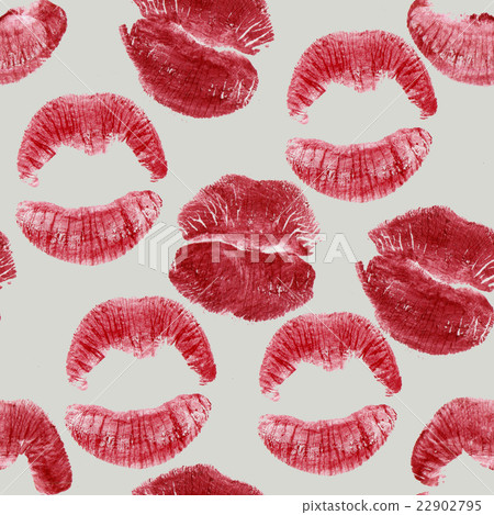 Lips prints seamless pattern 22902795