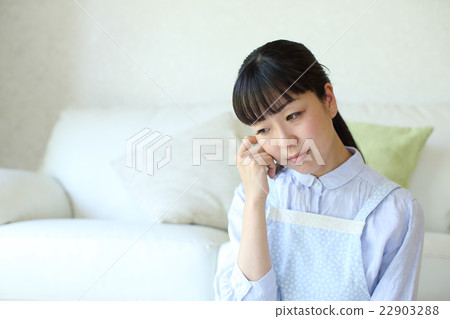 worried housewife 22903288