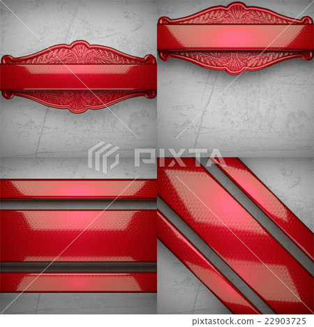 colored metal on concrette wall background set colored metal on concrette wall background set 22903725
