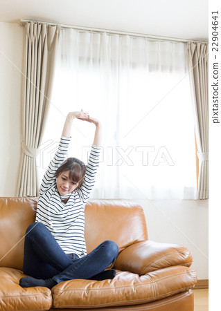 Stretch on the sofa Stretch on the sofa 22904641