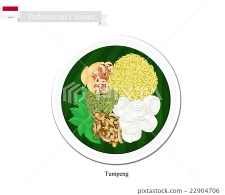 Tumpeng or Indonesian Yellow Rice Tumpeng or Indonesian Yellow Rice 22904706