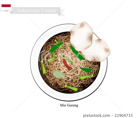 Mie Goreng or Indonesian Fried Noodles with Meat Mie Goreng or Indonesian Fried Noodles with Meat 22904715