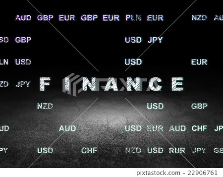 Currency concept: Finance in grunge dark room 22906761