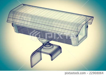 CCTV security camera 22908064
