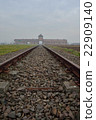 Rail that continues to Birkenau's second concentration camp 22909140