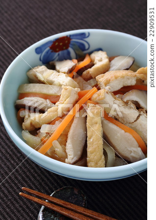 Stewed fried food Stewed fried food 22909531