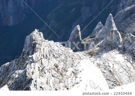 靠近京那巴魯山(沙巴/東馬來西亞/婆羅洲島)的山頂 靠近京那巴魯山(沙巴/東馬來西亞/婆羅洲島)的山頂 22910484