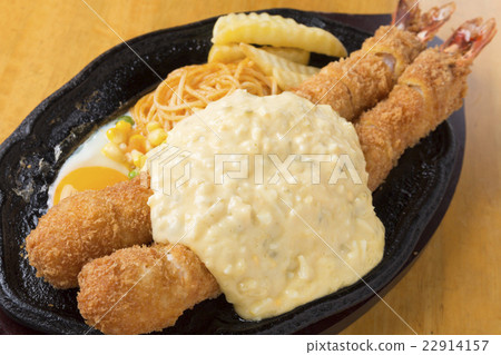 Jumbo shrimp fried 22914157