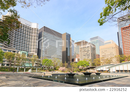 東京皇宮 - Wadakura噴泉公園和建築物 - 東京皇宮 - Wadakura噴泉公園和建築物 - 22916252