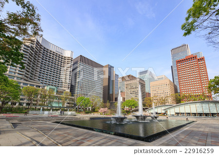 東京皇宮 - Wadakura噴泉公園和建築物 - 東京皇宮 - Wadakura噴泉公園和建築物 - 22916259