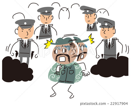 Police stuff and thief 22917904