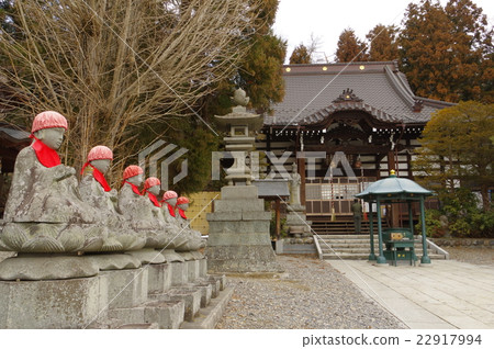 Shinshu寺廟松本新幹線寺和Rokuzan商店（左）橫須寺沙丘寺是平安時代後半期的第11面聲像 22917994