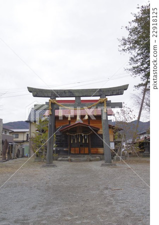 Shinshu Suwa Fukushima Kiku Co.，Ltd。貴公司的養老金公司（Fukushimaon和Umi shabusha）Shimanekami市指定福島村的文化財產 22918125