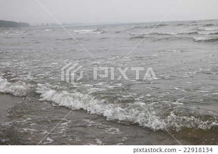 Mie Gotenba海灘沐浴清晨的海浪 Mie Gotenba海灘沐浴清晨的海浪 22918134