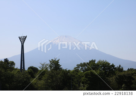 從Ashigara SA下降觀察台看到的富士山 從Ashigara SA下降觀察台看到的富士山 22918138