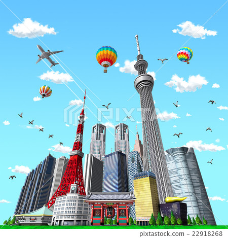 Tokyo landmark 05 22918268