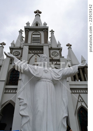 Christian statue of Magome Church of Iyo Island 22919142