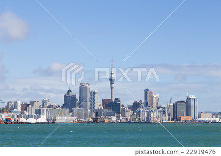 Auckland skyline seen from Devonport 22919476