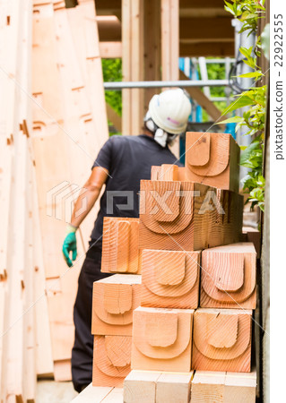 Building of the upper building Building worker carpenters foundation construction Housing construction Reinforcing works Construction business My home 22922555